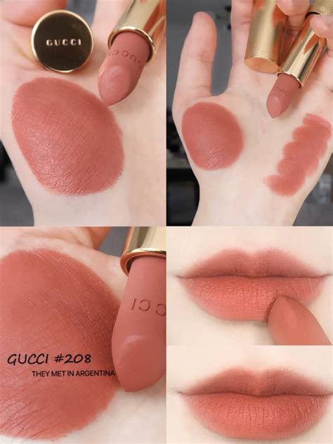 gucci 208 lip|208 they met in argentina.